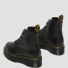 SINCLAIR Milled Nappa Leather Platform Boots SINCLAIR Milled Nappa Leather Platform Boots