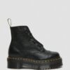 SINCLAIR Milled Nappa Leather Platform Boots SINCLAIR Milled Nappa Leather Platform Boots