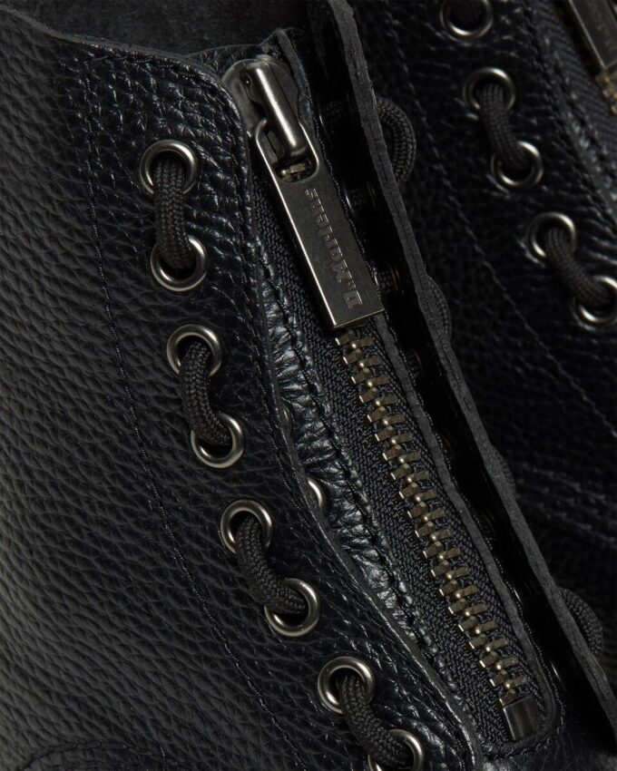 SINCLAIR Milled Nappa Leather Platform Boots SINCLAIR Milled Nappa Leather Platform Boots