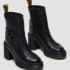 SPENCE HARNESS SENDAL LEATHER HEELED CHELSEA BOOTS SPENCE HARNESS SENDAL LEATHER HEELED CHELSEA BOOTS
