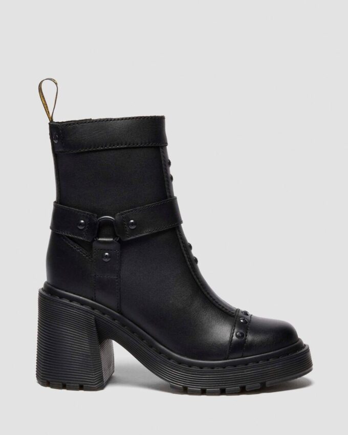 SPENCE HARNESS SENDAL LEATHER HEELED CHELSEA BOOTS SPENCE HARNESS SENDAL LEATHER HEELED CHELSEA BOOTS