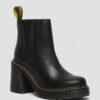 SPENCE Leather Flared Heel Chelsea Boots SPENCE Leather Flared Heel Chelsea Boots