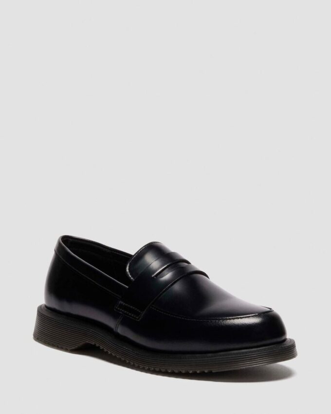 Temara Polished Smooth Leather Loafers Temara Polished Smooth Leather Loafers
