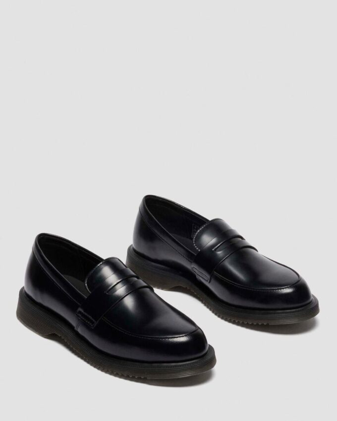 Temara Polished Smooth Leather Loafers Temara Polished Smooth Leather Loafers