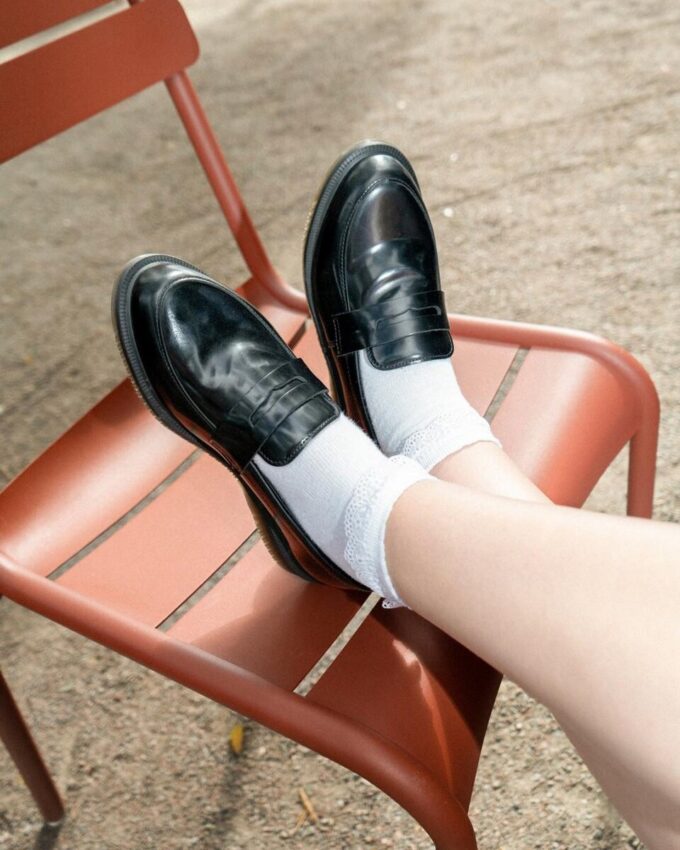 Temara Polished Smooth Leather Loafers Temara Polished Smooth Leather Loafers