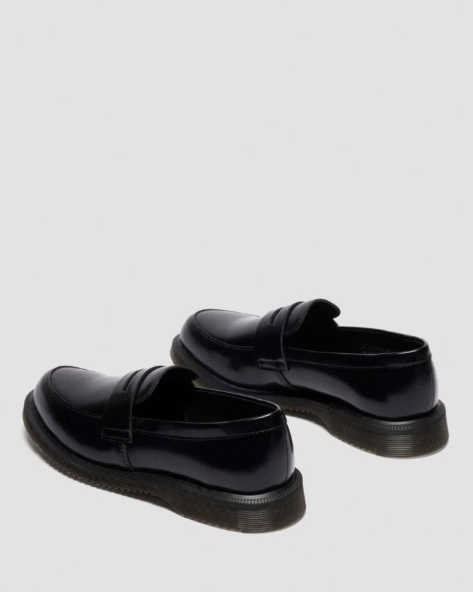 Temara Polished Smooth Leather Loafers Temara Polished Smooth Leather Loafers
