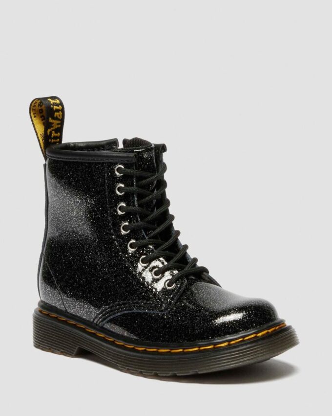 TODDLER 1460 GLITTER PATENT LEATHER BOOTS TODDLER 1460 GLITTER PATENT LEATHER BOOTS