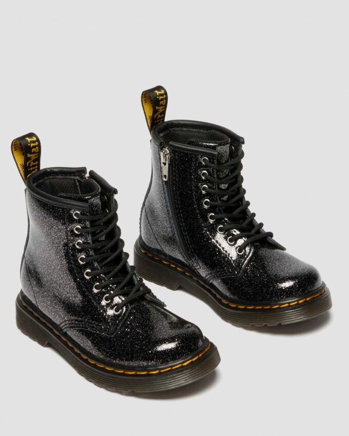 TODDLER 1460 GLITTER PATENT LEATHER BOOTS TODDLER 1460 GLITTER PATENT LEATHER BOOTS