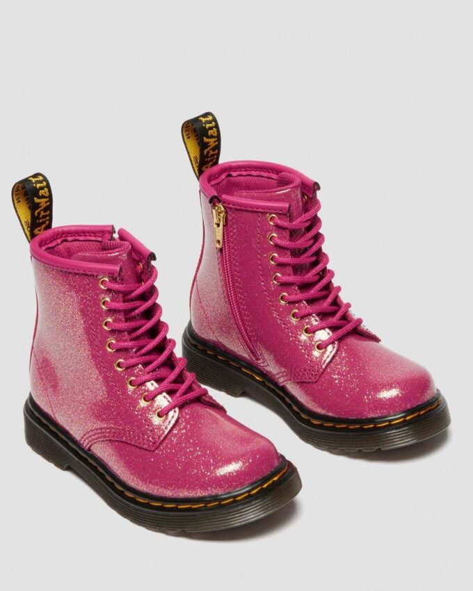 TODDLER 1460 GLITTER PATENT LEATHER BOOTS TODDLER 1460 GLITTER PATENT LEATHER BOOTS