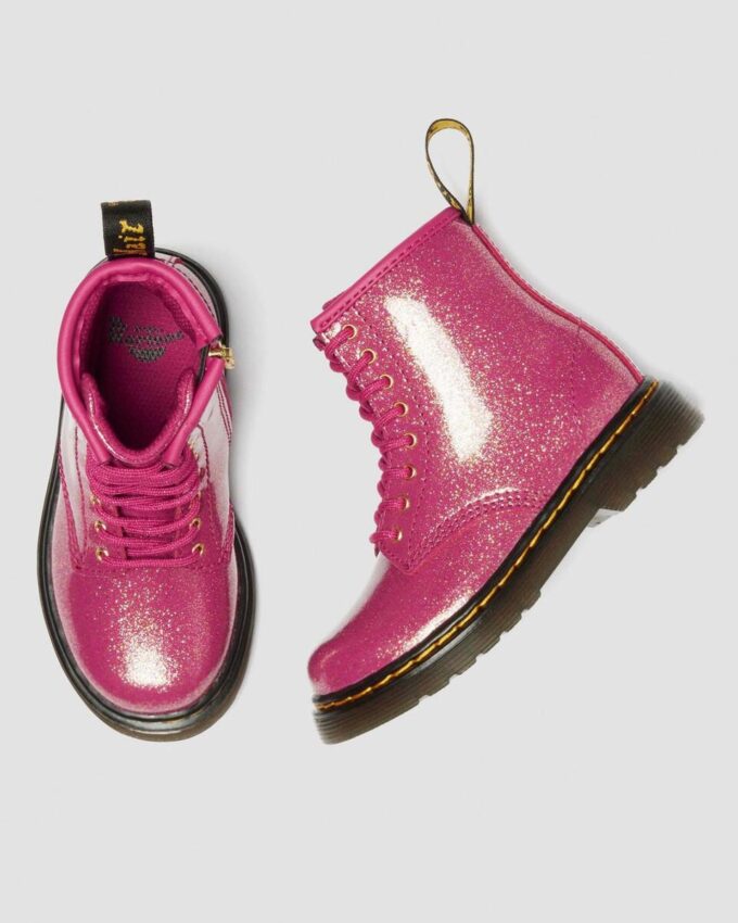 TODDLER 1460 GLITTER PATENT LEATHER BOOTS TODDLER 1460 GLITTER PATENT LEATHER BOOTS