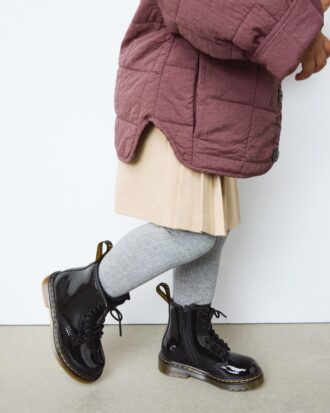 Toddler 1460 Patent Leather Lace Up Boots