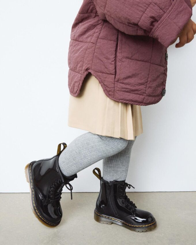 Toddler 1460 Patent Leather Lace Up Boots Toddler 1460 Patent Leather Lace Up Boots