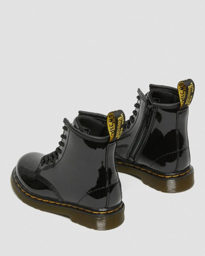 Toddler 1460 Patent Leather Lace Up Boots Toddler 1460 Patent Leather Lace Up Boots