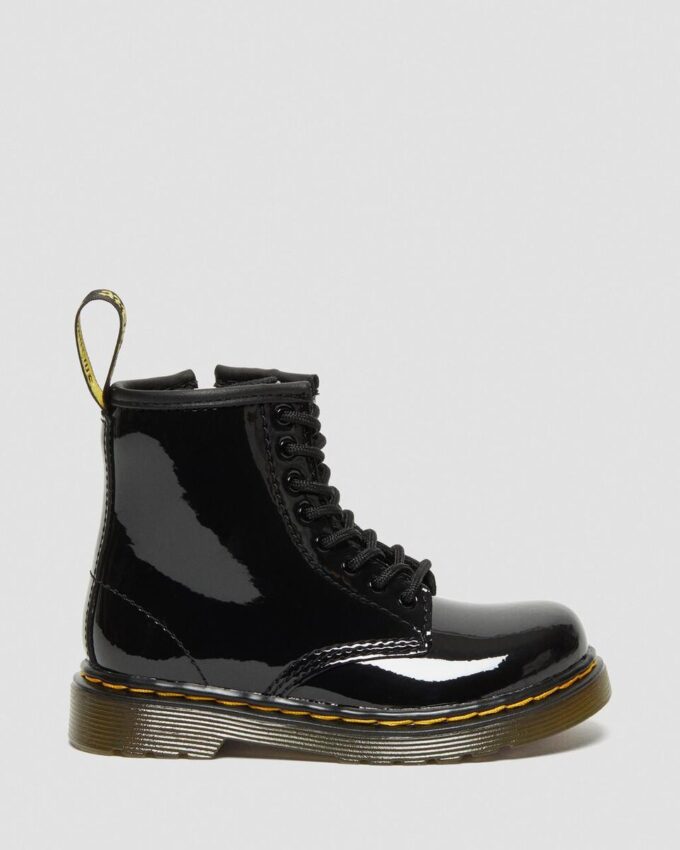 Toddler 1460 Patent Leather Lace Up Boots Toddler 1460 Patent Leather Lace Up Boots