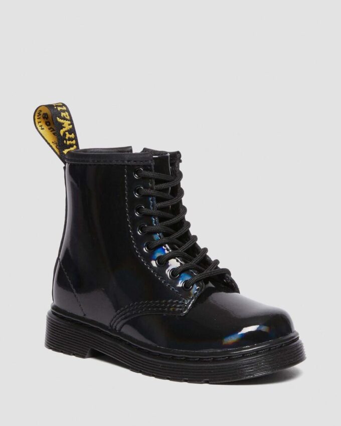 TODDLER 1460 RAINBOW Patent Leather Lace Up Boots TODDLER 1460 RAINBOW Patent Leather Lace Up Boots