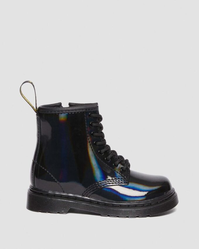 TODDLER 1460 RAINBOW Patent Leather Lace Up Boots TODDLER 1460 RAINBOW Patent Leather Lace Up Boots