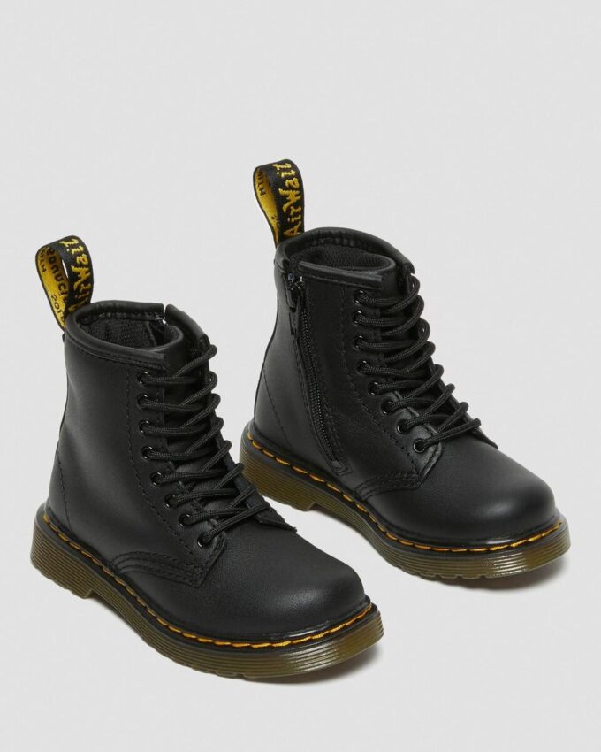 Toddler 1460 Softy T Leather Lace Up Boots Toddler 1460 Softy T Leather Lace Up Boots