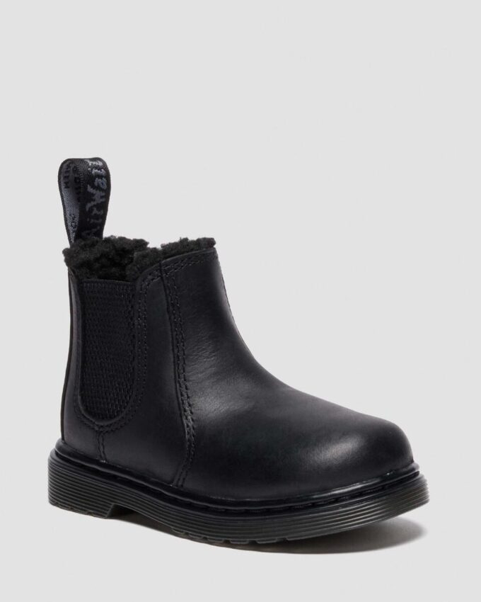 Toddler 2976 Faux Fur Lined Chelsea Boots Toddler 2976 Faux Fur Lined Chelsea Boots