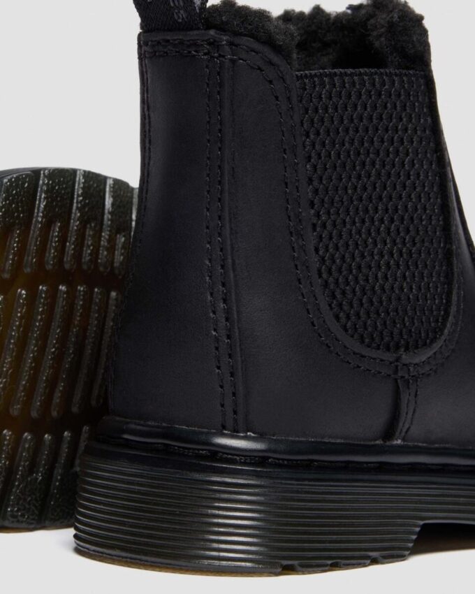 Toddler 2976 Faux Fur Lined Chelsea Boots Toddler 2976 Faux Fur Lined Chelsea Boots