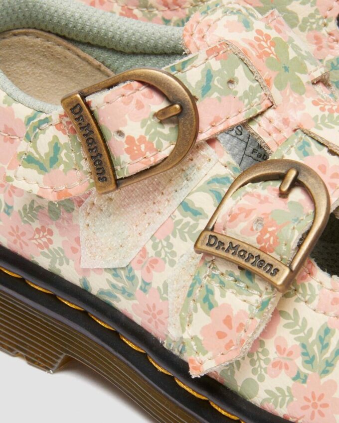Toddler 8053 Floral Leather Mary Jane Shoes Toddler 8053 Floral Leather Mary Jane Shoes