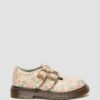 Toddler 8053 Floral Leather Mary Jane Shoes Toddler 8053 Floral Leather Mary Jane Shoes