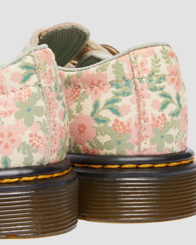 Toddler 8053 Floral Leather Mary Jane Shoes Toddler 8053 Floral Leather Mary Jane Shoes