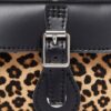 Top Handle Bag Leopard Print Hair On Top Handle Bag Leopard Print Hair On
