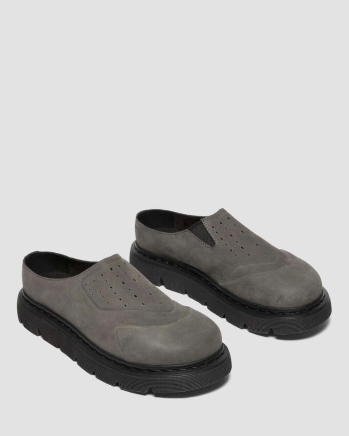 VENT XX02 Nubuck Leather Mules VENT XX02 Nubuck Leather Mules