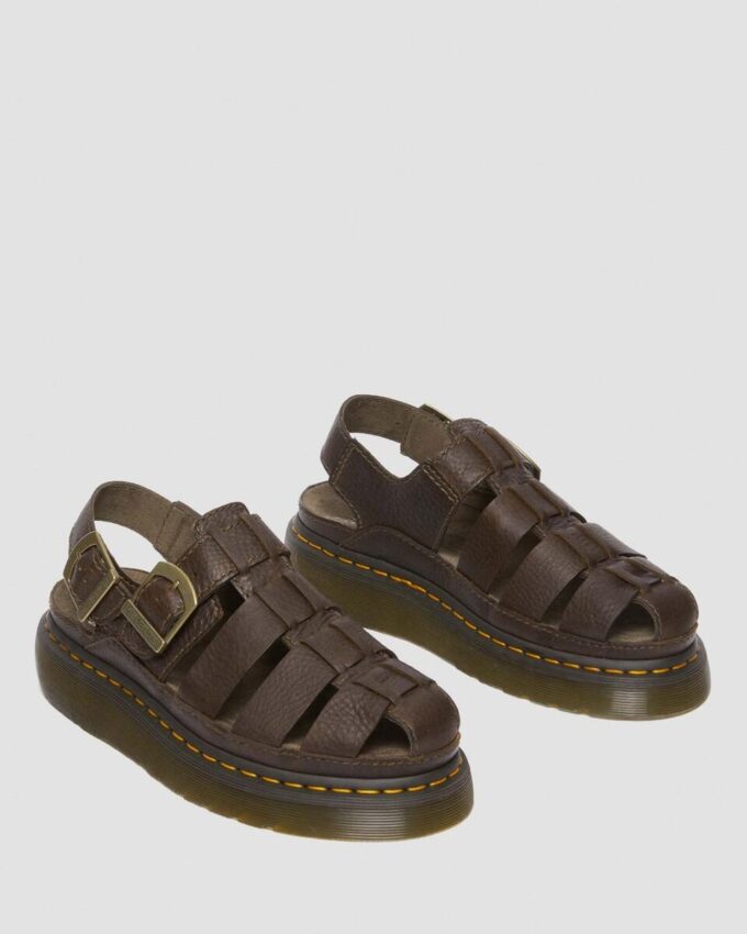 Wrenlie Grizzly Leather Fisherman Sandals Wrenlie Grizzly Leather Fisherman Sandals