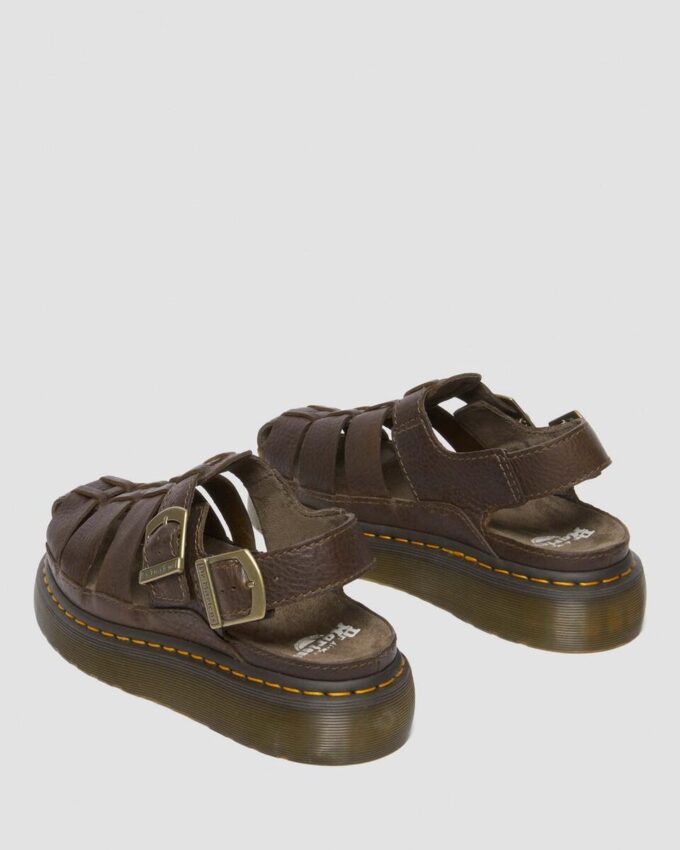 Wrenlie Grizzly Leather Fisherman Sandals Wrenlie Grizzly Leather Fisherman Sandals