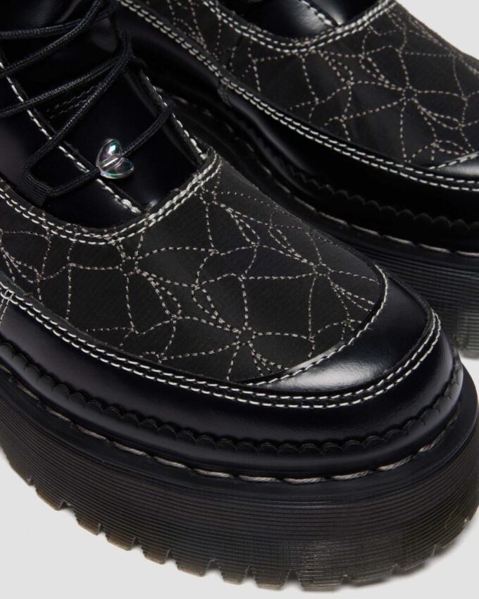 XTRM FRILL Platform Leather Boots XTRM FRILL Platform Leather Boots