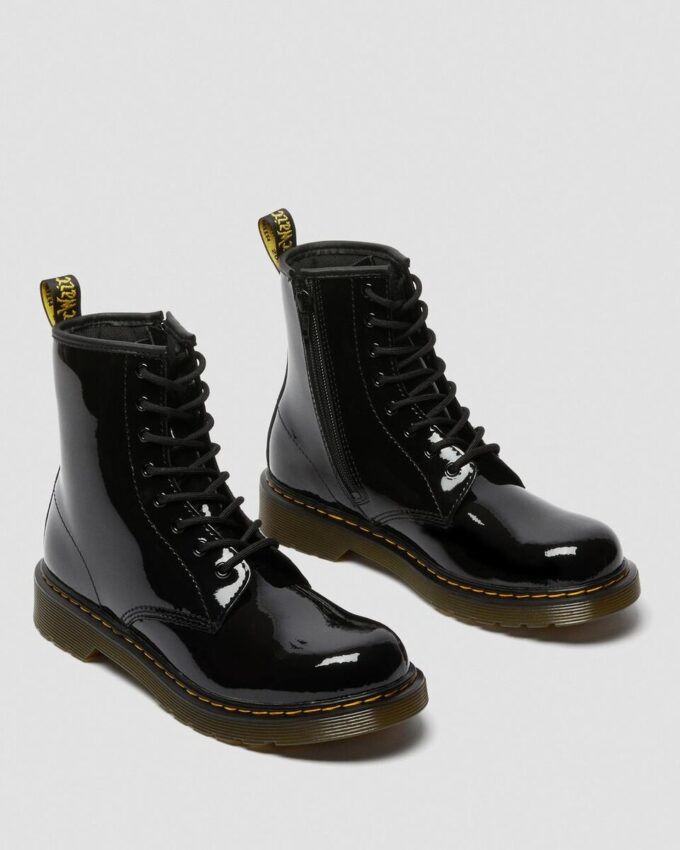 Youth 1460 Patent Leather Lace Up Boots Youth 1460 Patent Leather Lace Up Boots