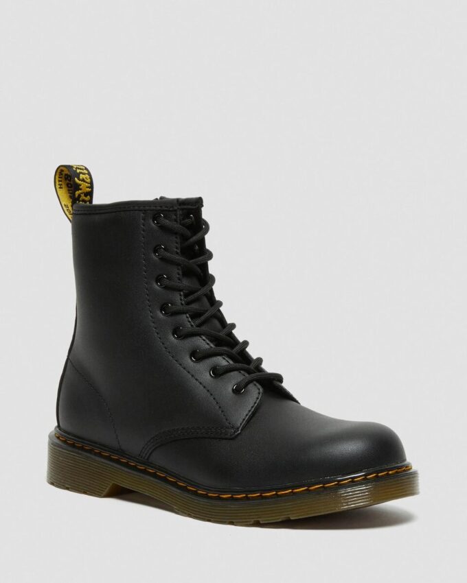 Youth 1460 Softy T Leather Lace Up Boots Youth 1460 Softy T Leather Lace Up Boots