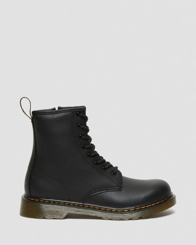 Youth 1460 Softy T Leather Lace Up Boots Youth 1460 Softy T Leather Lace Up Boots