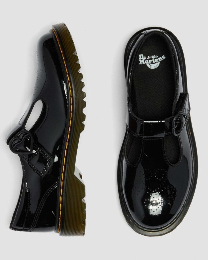YOUTH POLLEY II Heart Patent Leather Shoes YOUTH POLLEY II Heart Patent Leather Shoes