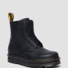 Zebzag Laceless Slip On Leather Boots