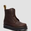 Zebzag Laceless Slip On Leather Boots