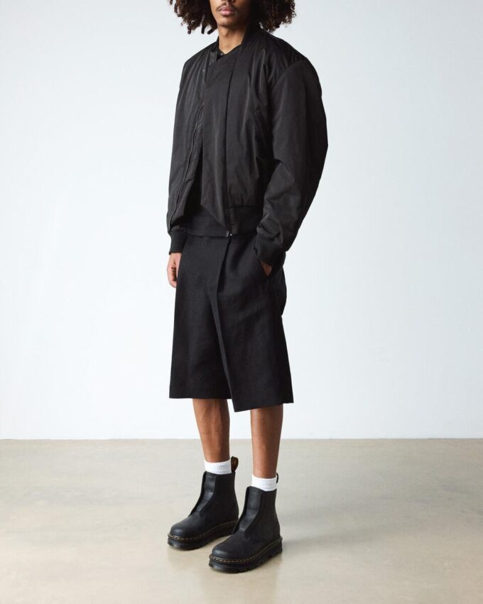 Zebzag Laceless Slip On Leather Boots