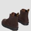 Zebzag Laceless Slip On Leather Boots