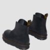 Zebzag Laceless Slip On Leather Boots