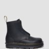 Zebzag Laceless Slip On Leather Boots