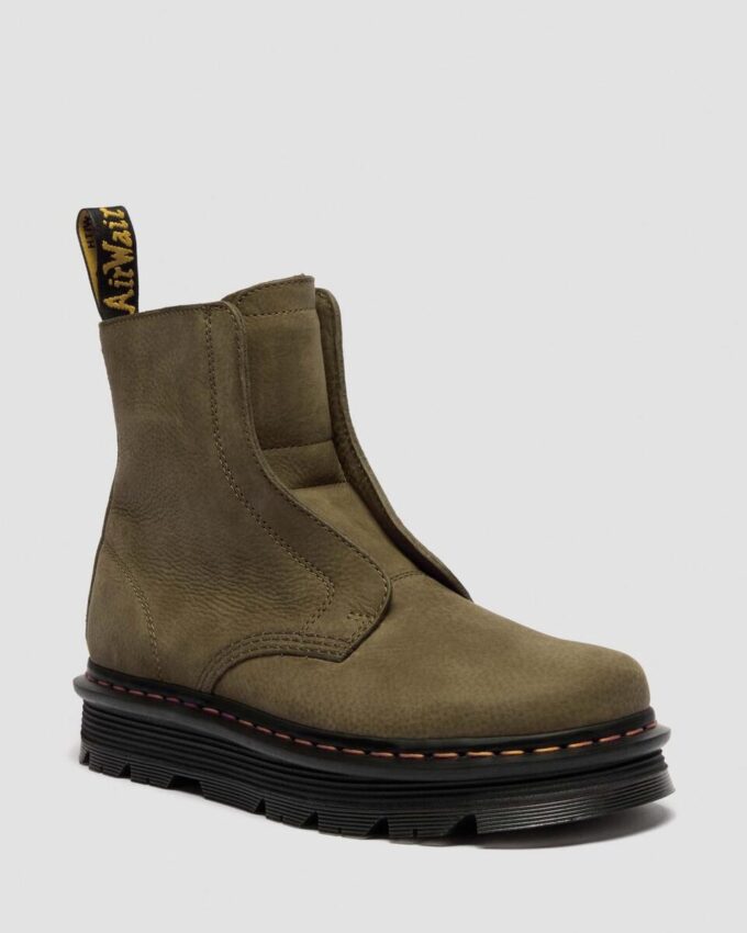 ZEBZAG LACELESS Slip On Nubuck Boots ZEBZAG LACELESS Slip On Nubuck Boots