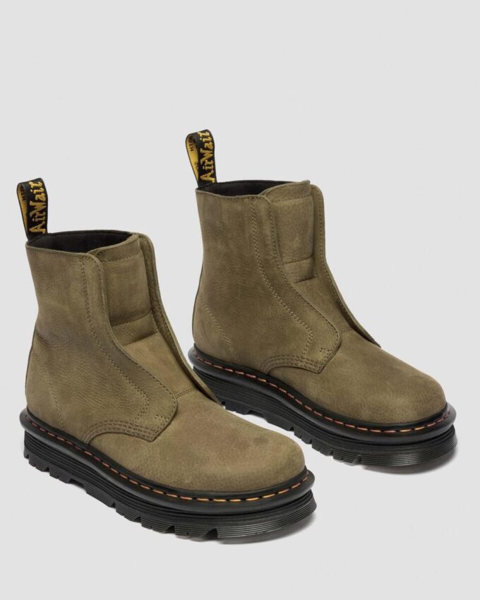 ZEBZAG LACELESS Slip On Nubuck Boots ZEBZAG LACELESS Slip On Nubuck Boots
