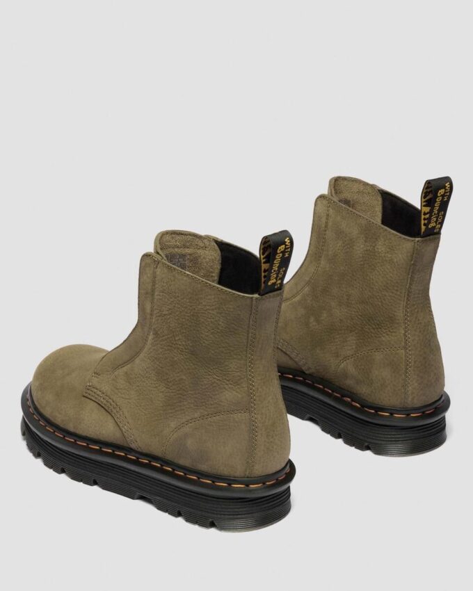 ZEBZAG LACELESS Slip On Nubuck Boots ZEBZAG LACELESS Slip On Nubuck Boots