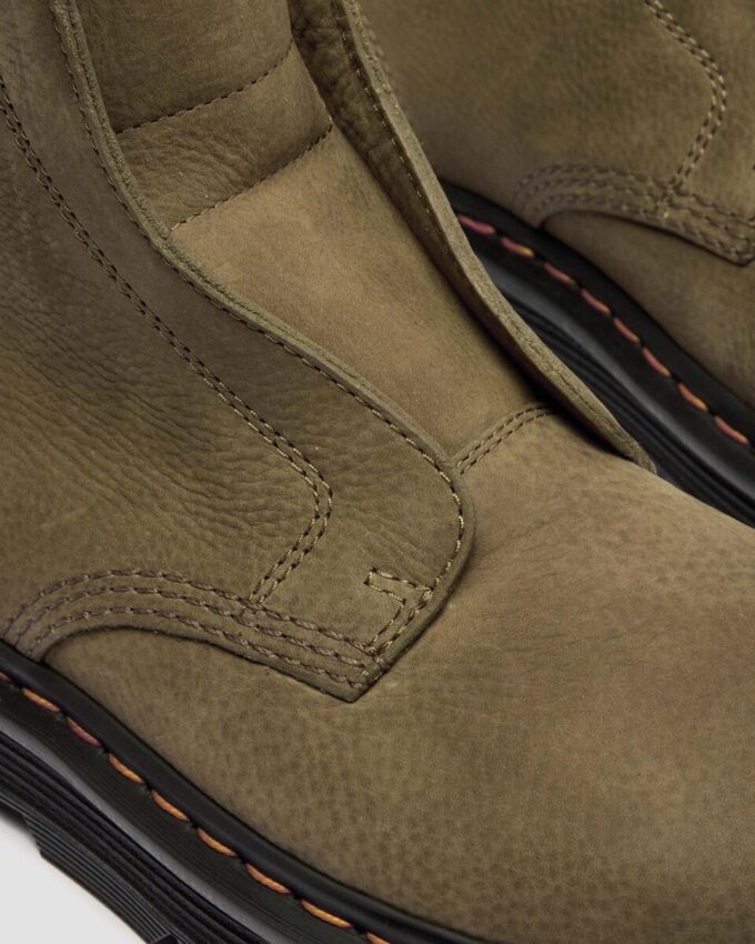 ZEBZAG LACELESS Slip On Nubuck Boots ZEBZAG LACELESS Slip On Nubuck Boots