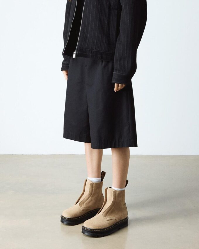 ZEBZAG LACELESS Slip On Suede Boots ZEBZAG LACELESS Slip On Suede Boots