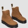 ZEBZAG LACELESS Warm Lined Slip On Nubuck Boots ZEBZAG LACELESS Warm Lined Slip On Nubuck Boots