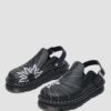 ZEBZAG MULE SOLAR FLARE Reclaimed Leather Slip On Mules ZEBZAG MULE SOLAR FLARE Reclaimed Leather Slip On Mules