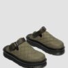 Zebzag Quilted Canvas Slingback Platform Mules Zebzag Quilted Canvas Slingback Platform Mules