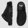 Zebzag Quilted Canvas Slingback Platform Mules